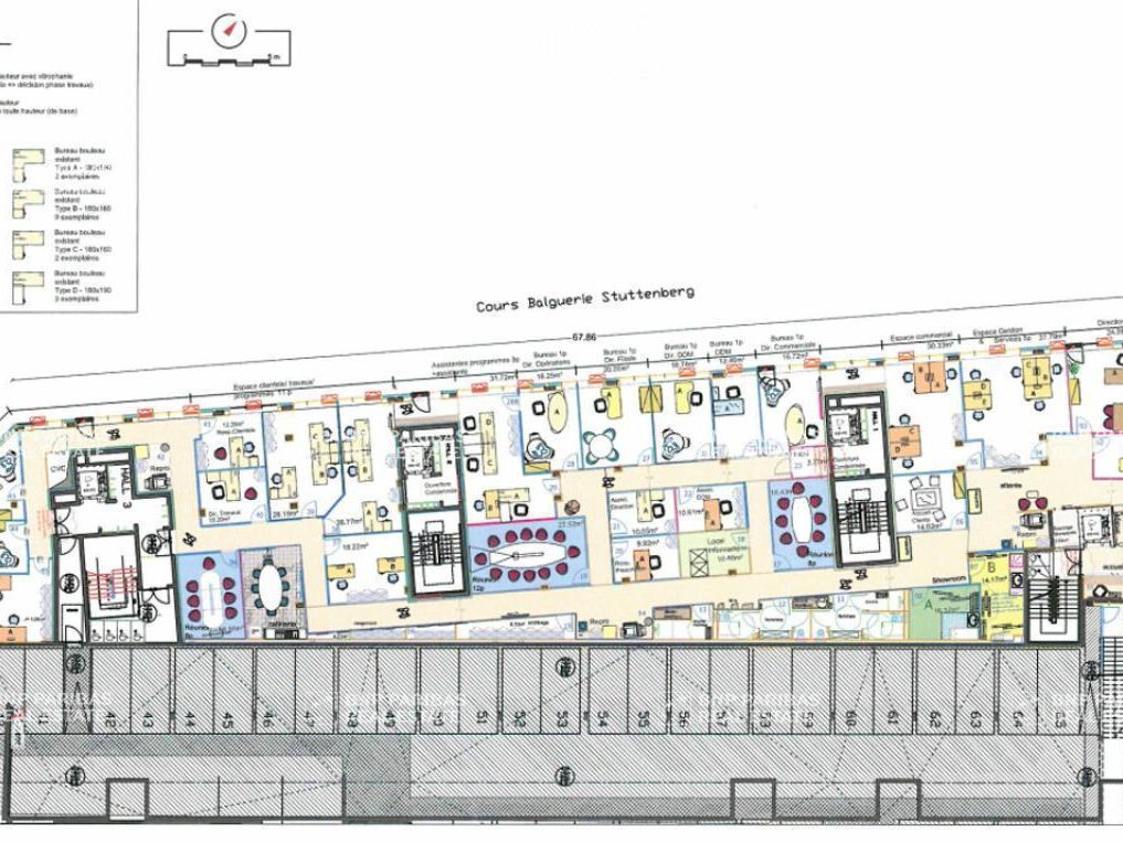 920 m² pour ce bureaux en location à Bordeaux