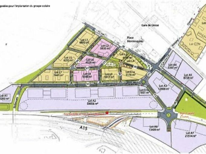 Vente terrain 135000 m² divisibles à partir de 5397 m²