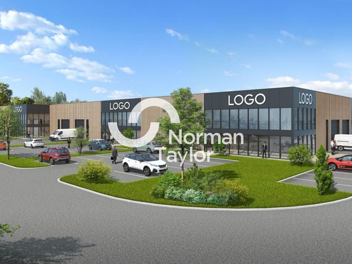 Location local d''activites 2737 m² divisibles à partir de 353 m²