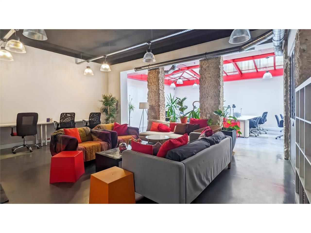 Location bureaux 160 m² non divisibles