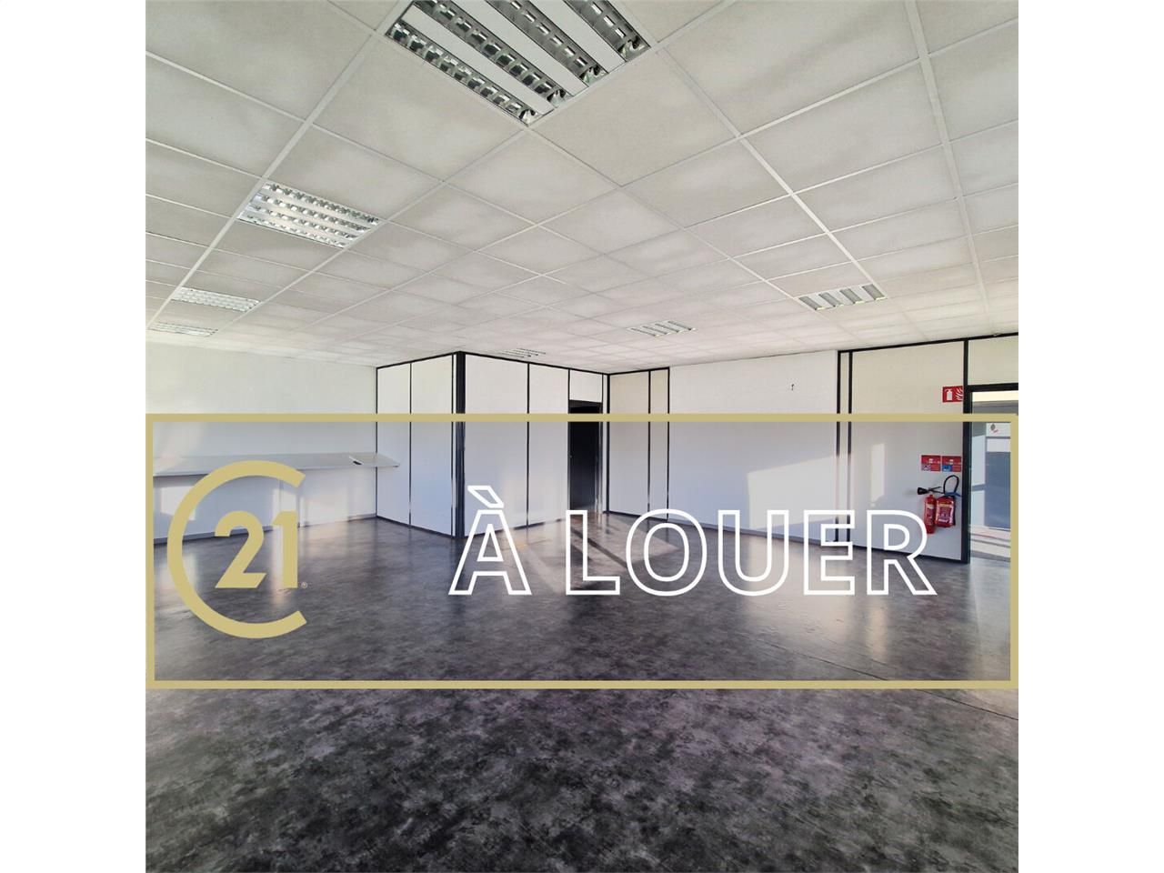 Location bureaux 96.00 m² à CAEN