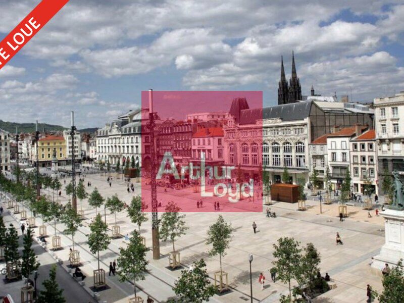 LOCAL COMMERCIAL A LOUER CLERMONT-FD PLACE DE JAUDE 348 m²