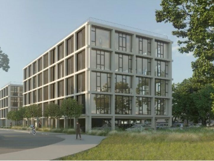 Ensemble immobilier neuf composé de 2 immeubles de bureaux à louer