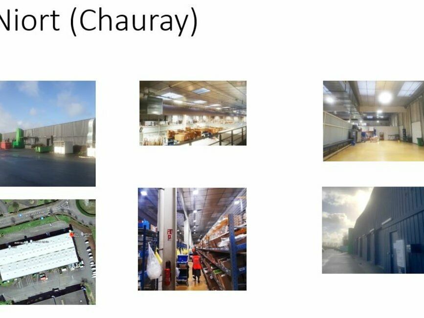 Entrepôt de 2 763 m² à louer en périphérie de Niort (79).
