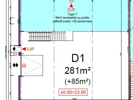 Vente local 366.00 m² à CORMELLES LE ROYAL