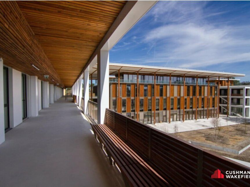 Zone Bersol à Pessac, programme de bureaux neufs proposés à la location 