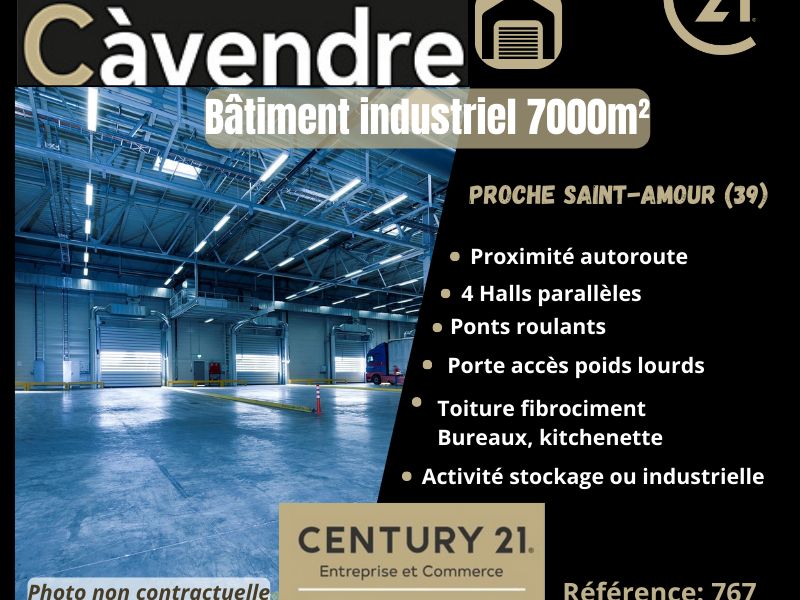 Vente local 7000.00 m² à SAINT AMOUR