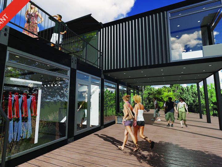 Location local commercial 198 m² divisibles à partir de 30 m²