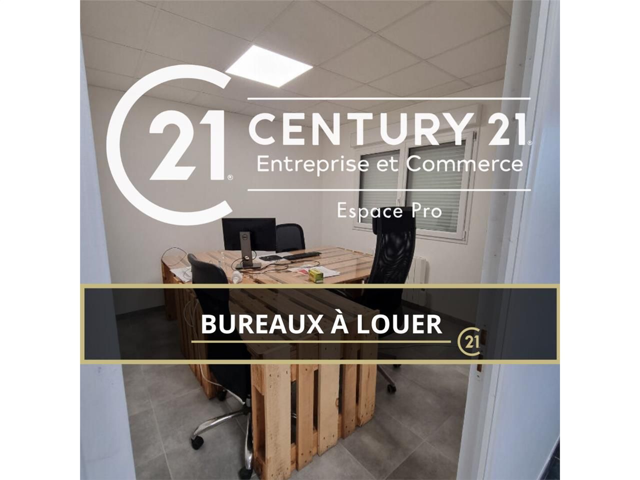 Location bureaux 98.00 m² à CAEN