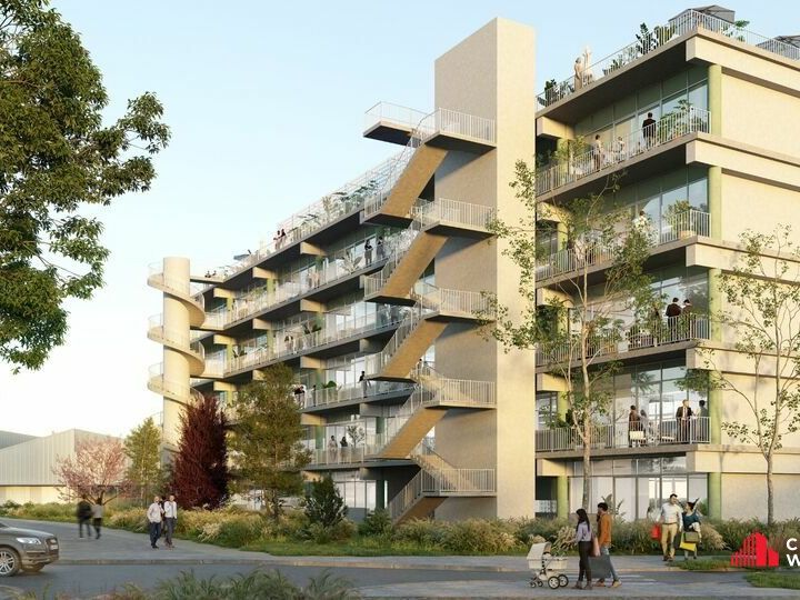 A Villenave d'Ornon, Bureaux neufs de 1 593 m² en R+2 à louer à la division à compter de 181 m²