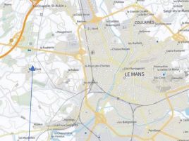 170 m² dispo à Le mans