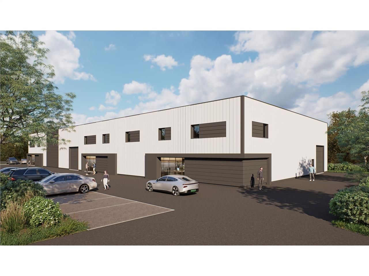 Vente entrepots 679 m² non divisibles