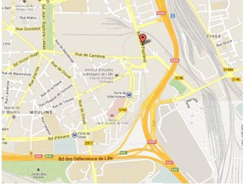 Bureaux de 80 m² à louer ou à vendre dans un bâtiment neuf, à Lille (quartier Euralille II)