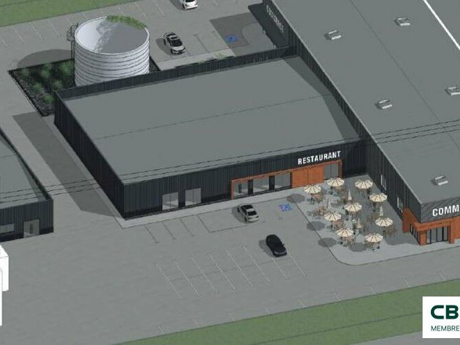 Vente local d''activites 2343 m² divisibles à partir de 585 m²