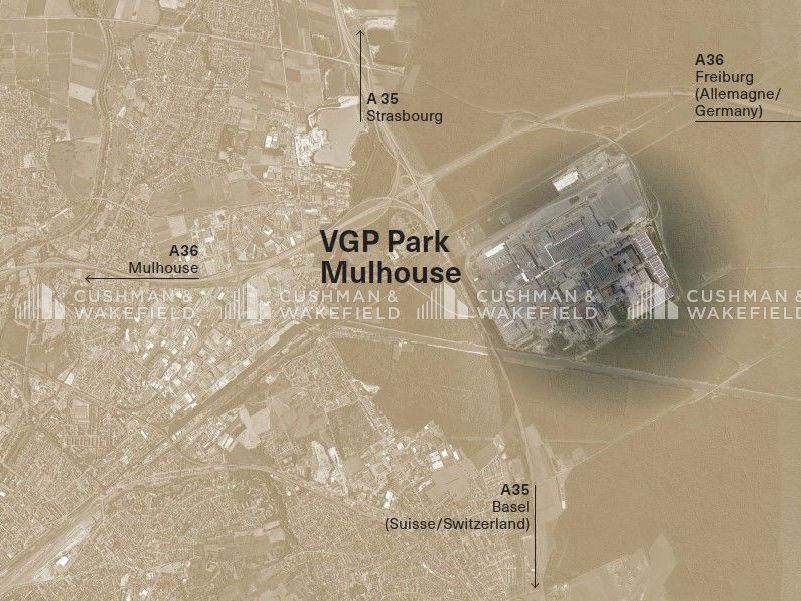 Location entrepôt 95939 m² divisibles à partir de 29335 m²