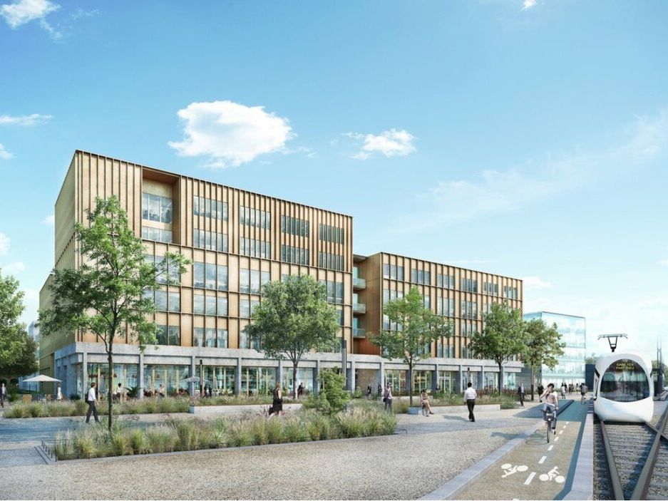 Vente bureaux 654.33 m² divisibles à partir de 138 m²