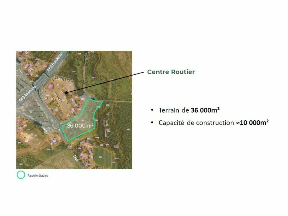 Terrain à vendre 36000 m² Castets (40)