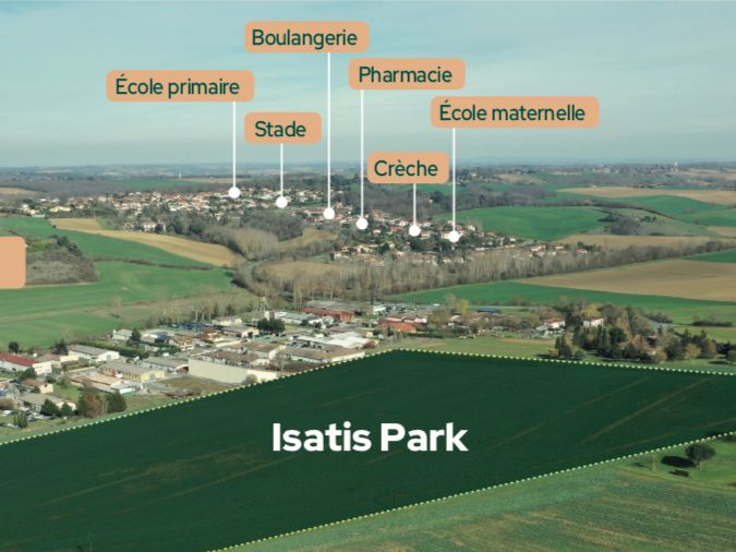 Vente terrain 58720.00 m² à DREMIL LAFAGE