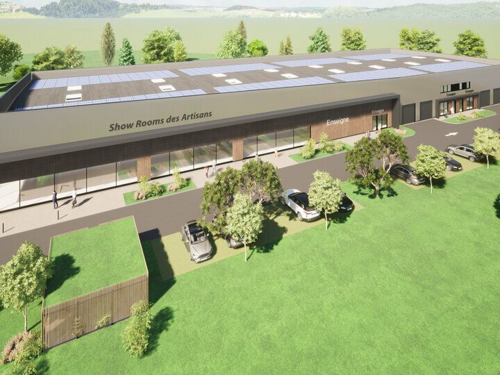 Vente local d''activites 756 m² divisibles à partir de 252 m²