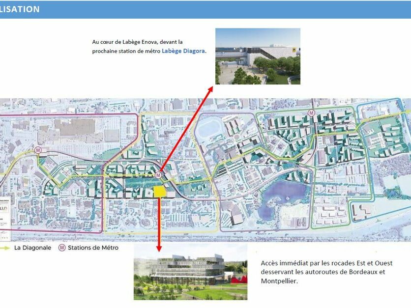 BUREAUX A LOUER ENOVA PROCHE METRO