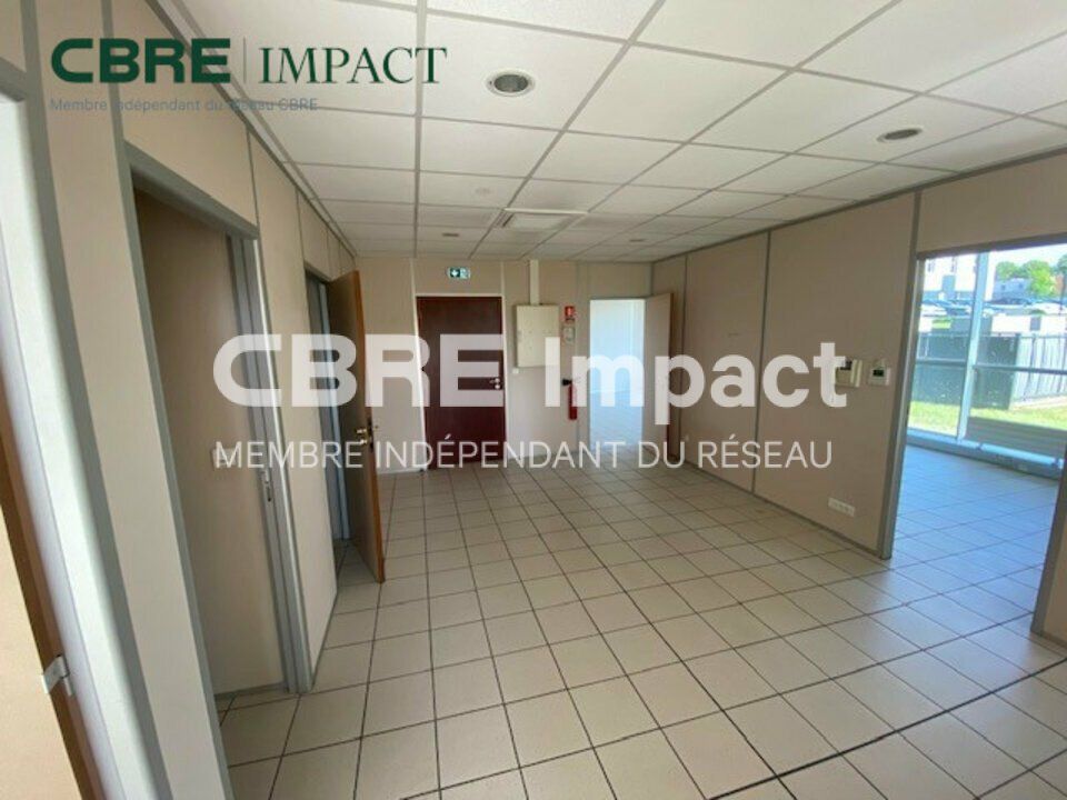 Au sein de l'Ecoparc Reims Sud un lot de 111 m² environ de bureaux disponible au RDC