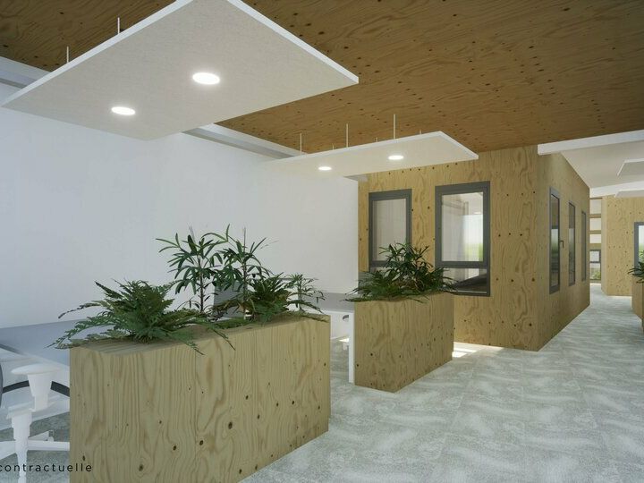 A Bordeaux, location d'un immeuble en pierre d'une surface de 362 m² en R+2