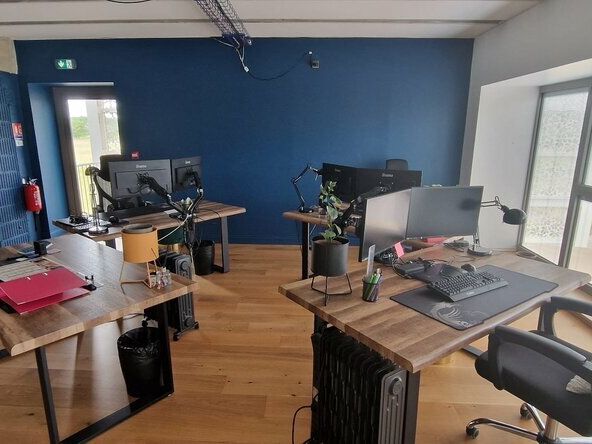 Bureaux lumineux et aménagés - Parking - ZAC MERMOZ - CASTELNAU-LE-LEZ