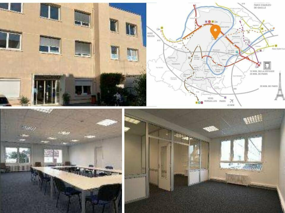 Location bureaux 4000 m² divisibles à partir de 10 m²