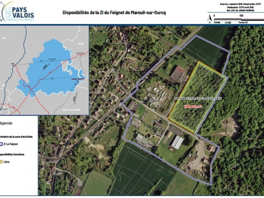 Vente terrain 30000 m² non divisibles