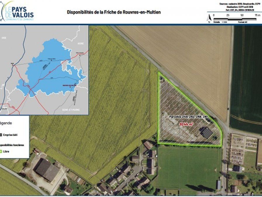 Vente terrain 9285 m² non divisibles