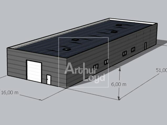 Vente local d''activites 800 m² non divisibles