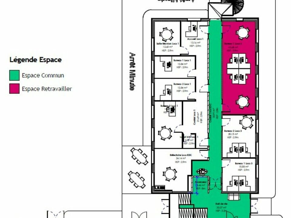 Zone d'activités Fécampoise - Bureaux neufs.