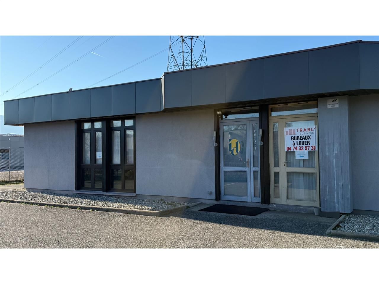 Location bureaux 106 m² non divisibles