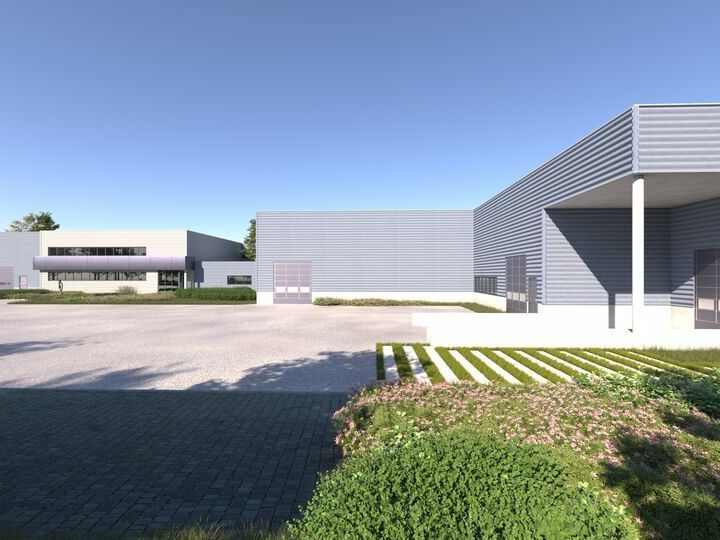 À LOUER – BÂTIMENT INDUSTRIEL RÉNOVÉ DE 8 500 m² – BLYES / PARC DE LA PLAINE DE L'AIN