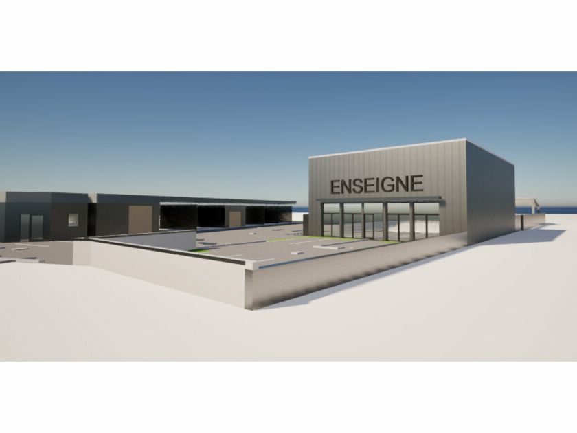 Location local commercial 252 m² non divisibles