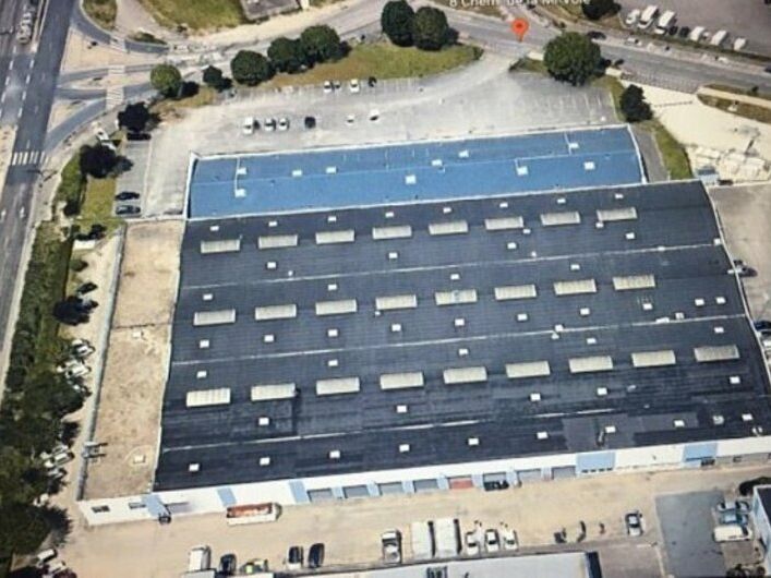 Sud Rouen : entrepôt avec bureaux de 2154 m² à louer 