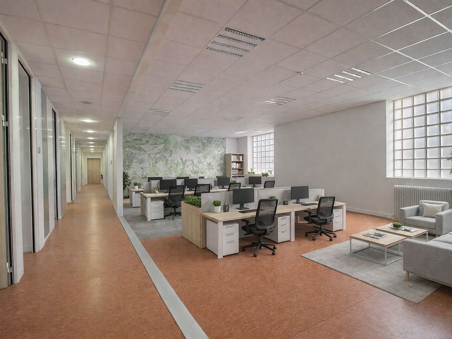 Location bureaux 602 m² non divisibles
