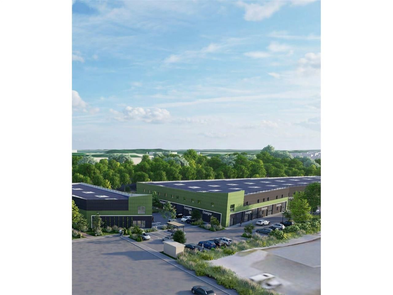 ESCHAU - ZONE D'ACTIVITE - VILLAGE D'ENTREPRISE ESCOVIA