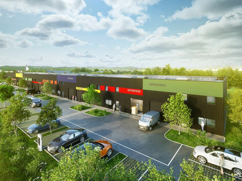 Vente local d''activites 2514 m² divisibles à partir de 246 m²
