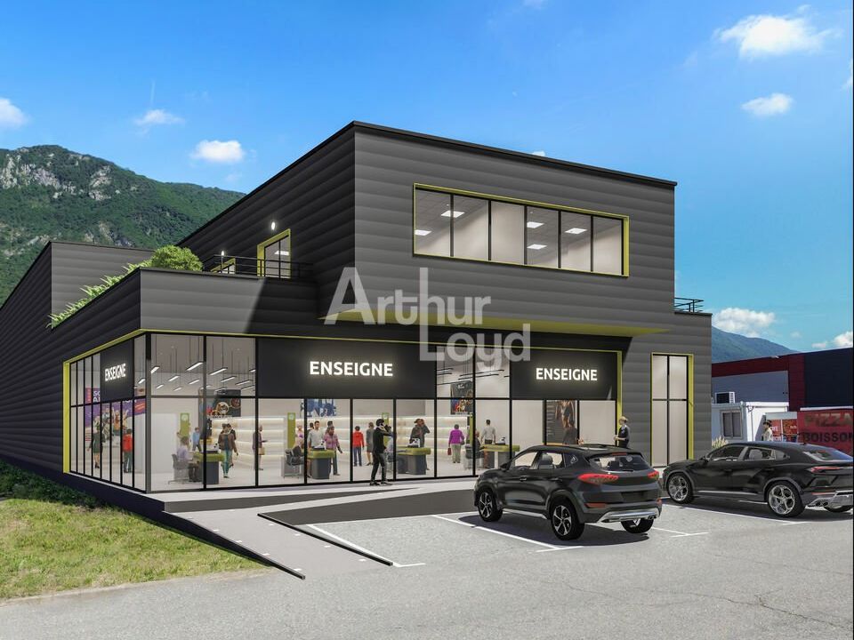 Bureaux à vendre ou à louer à Arbin - flux important de voitures