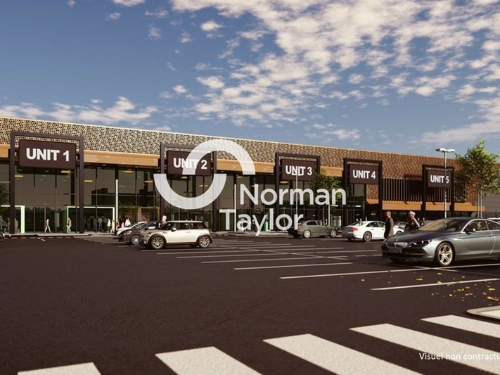 Vente local commercial 500 m² divisibles à partir de 200 m²