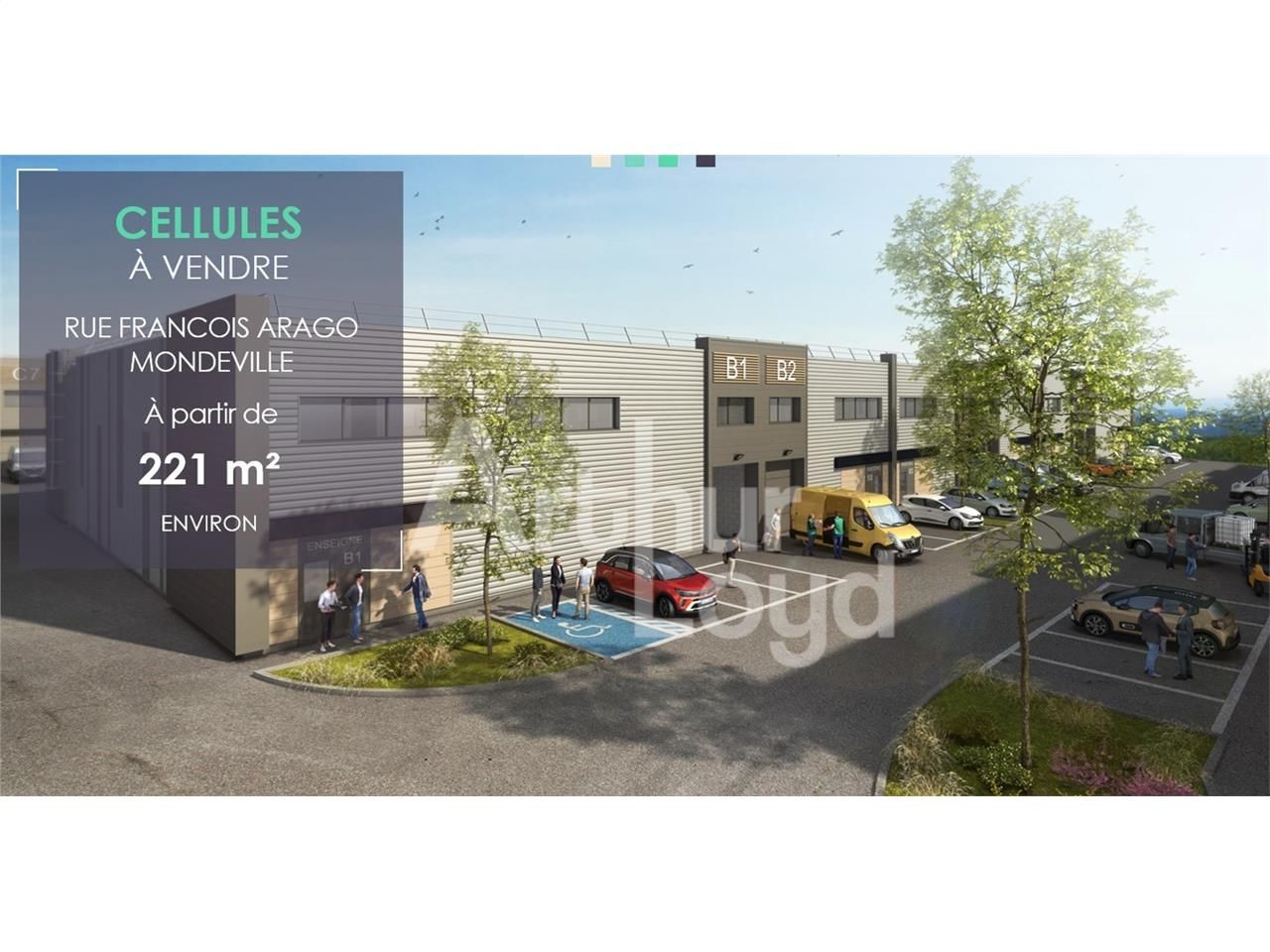 Vente local 222.00 m² à MONDEVILLE