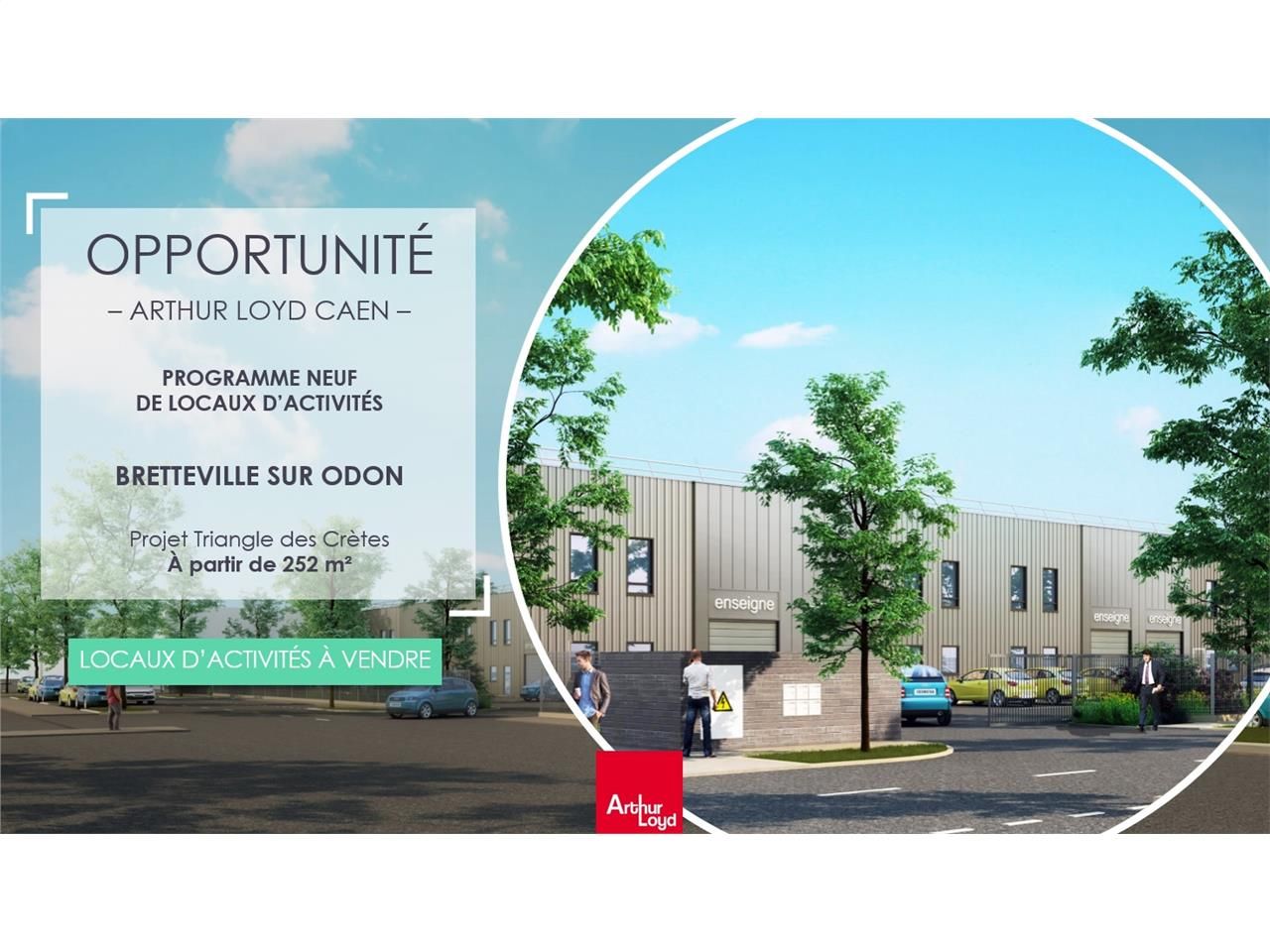 Vente local 348.00 m² à BRETTEVILLE SUR ODON