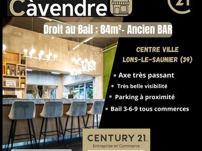 Vente local 84.00 m² à LONS LE SAUNIER