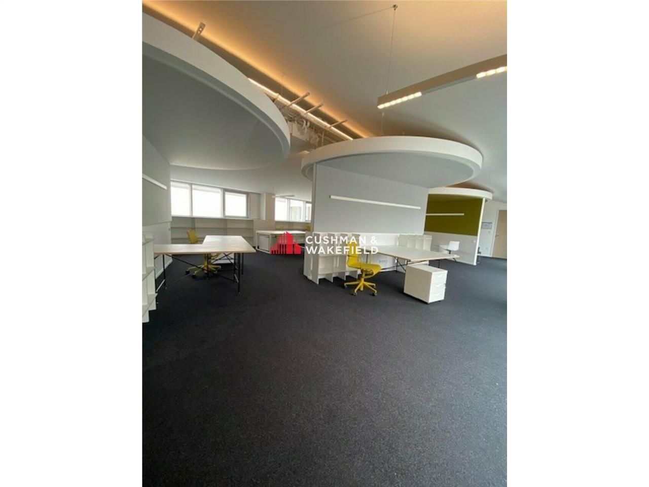 Location bureaux 250 m² non divisibles