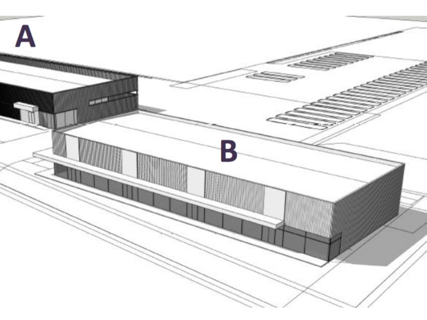 Location local 988.00 m² à CUGNAUX