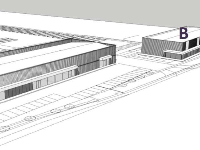 Location local 988.00 m² à CUGNAUX
