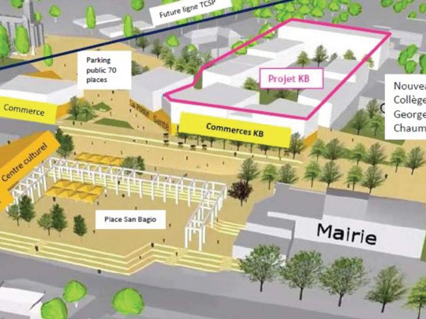 Location local commercial 147.00 m² à L UNION