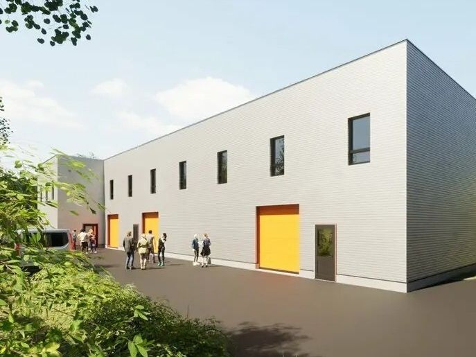 Vente entrepôts 340 m² divisibles à partir de 100 m²