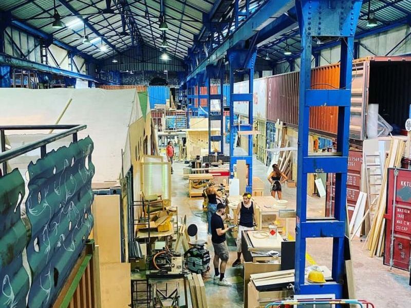 Location entrepôts 3500 m² divisibles à partir de 100 m²